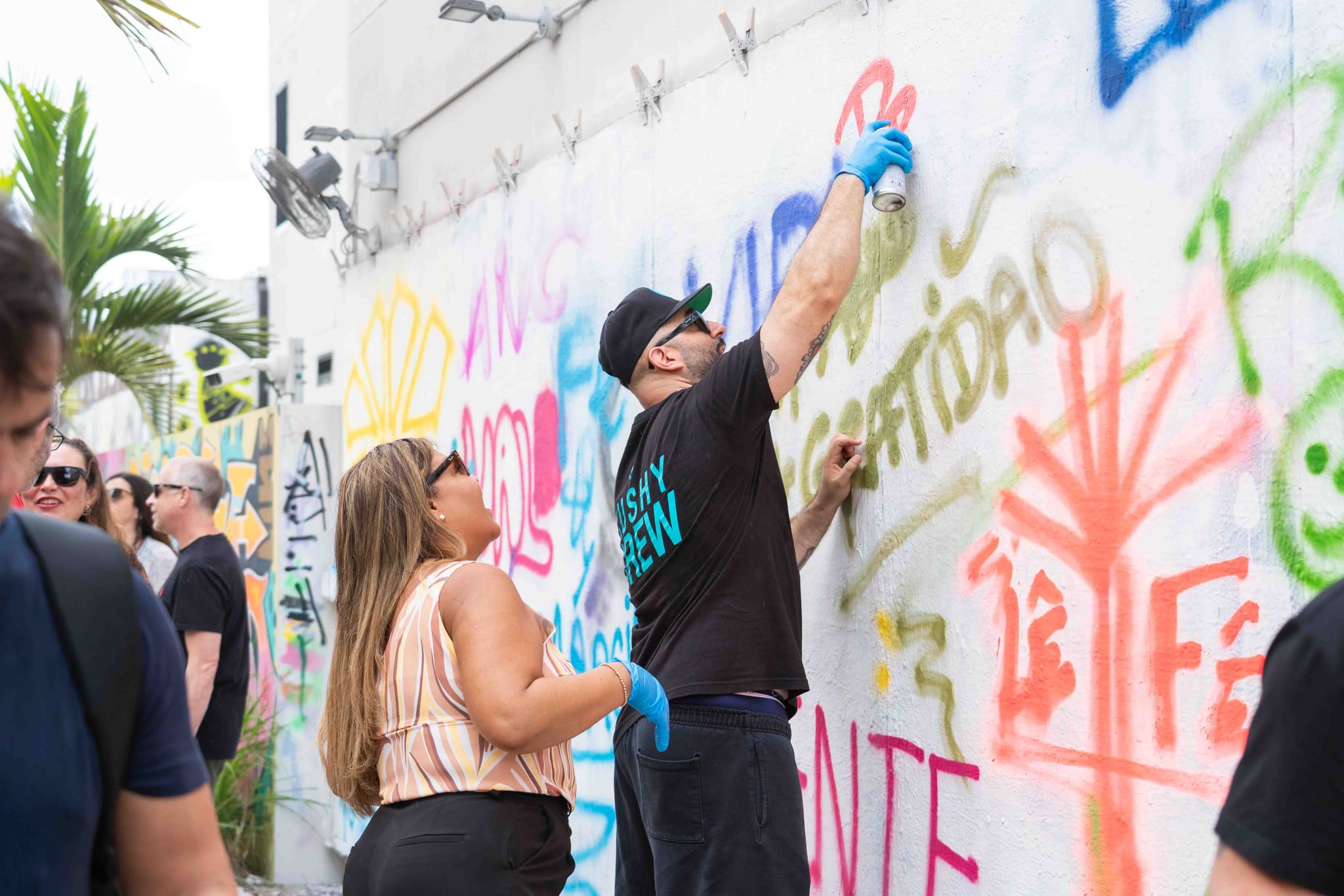 Local Artist Immersion group experience at Wynwood Walls