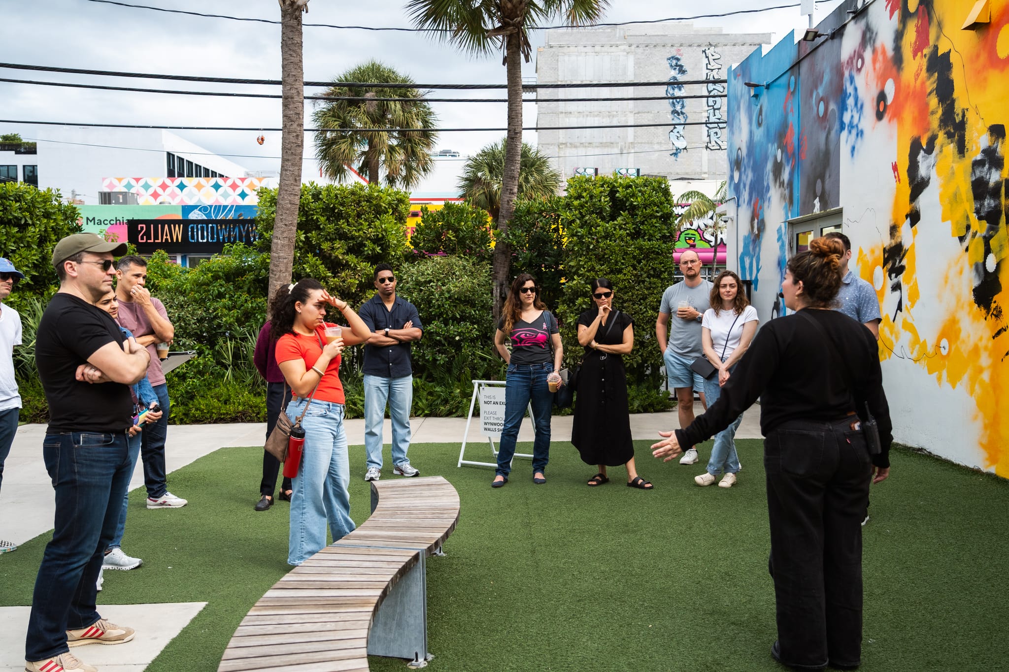 Street Art Design Competition group experience at Wynwood Walls