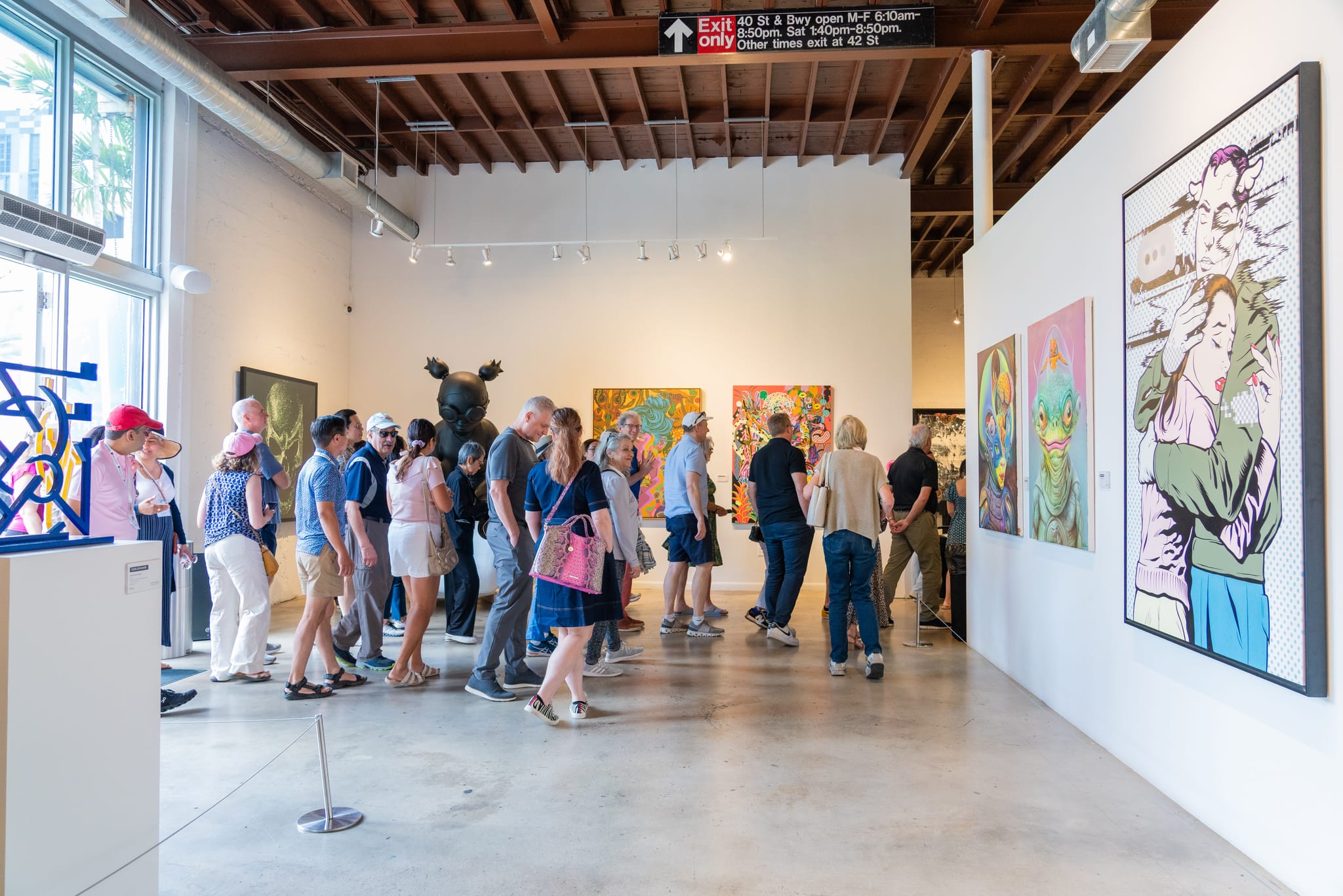 A group experience at Wynwood Walls