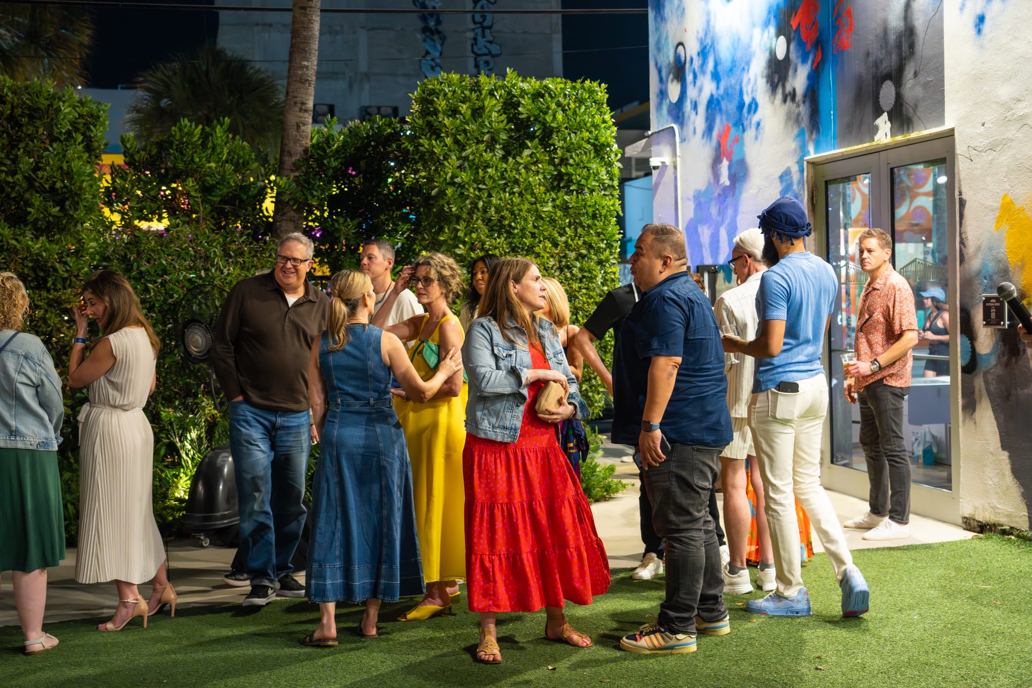 A group experience at Wynwood Walls