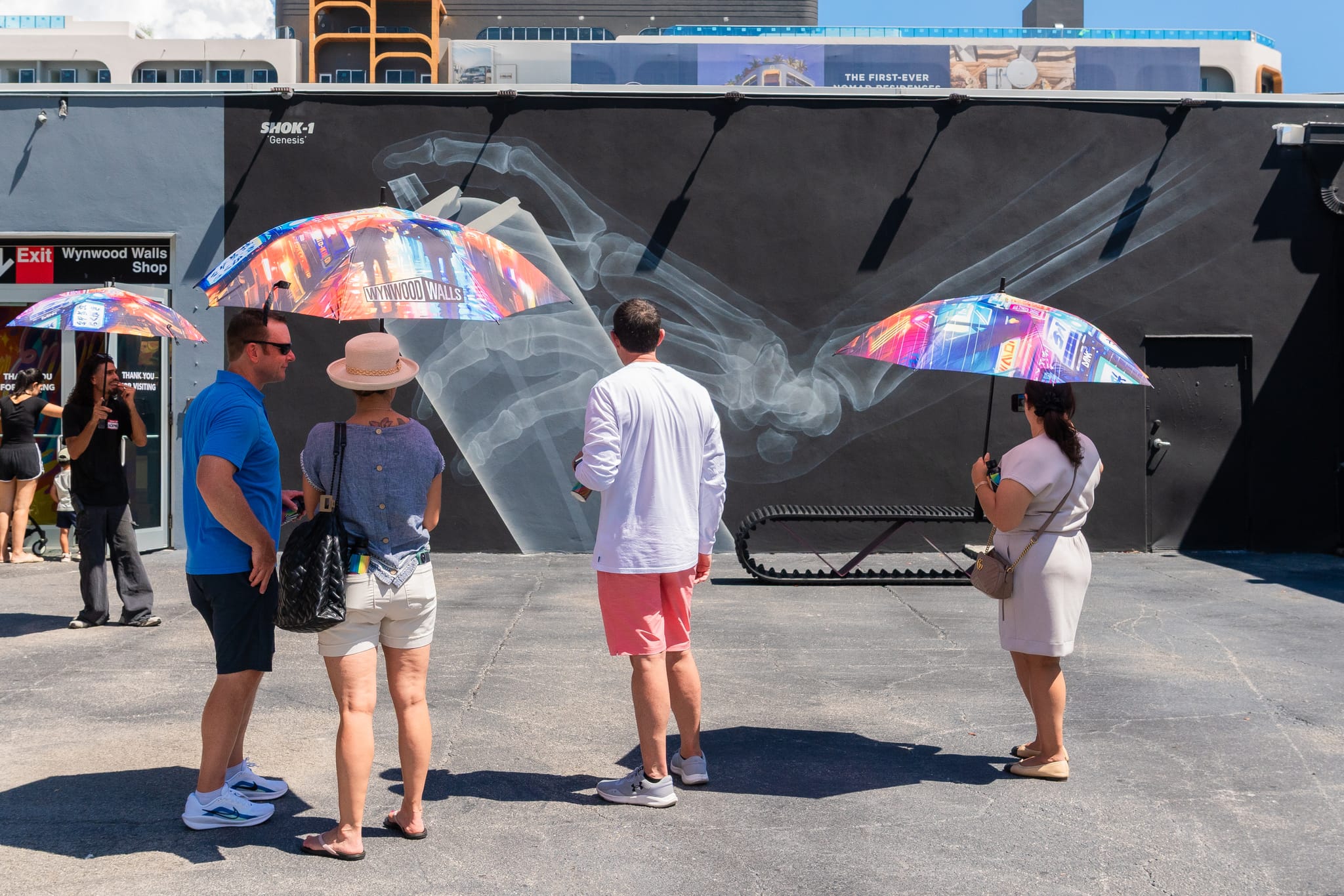 A group experience at Wynwood Walls